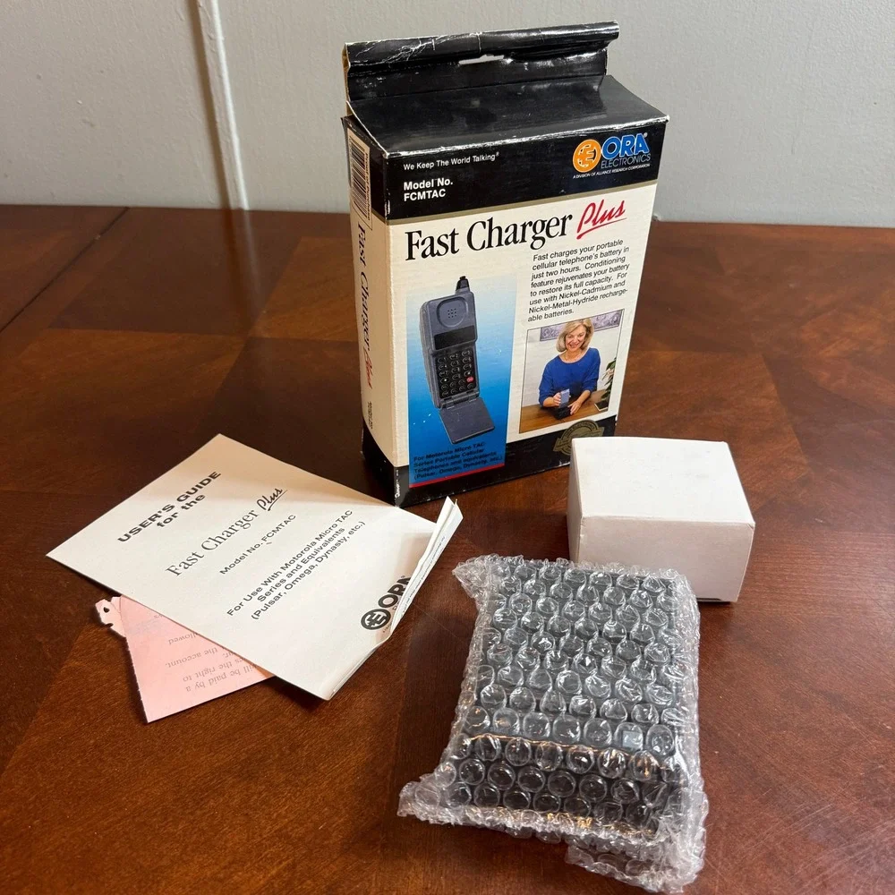 ORA Electronics Fast Charger Plus for Motorola Micro TAC FCMTAC Vintage 1995
